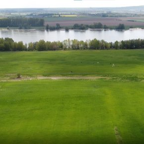 Luftaufnahme der Emmericher Ward